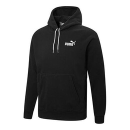 PUMA: Чёрная толстовка  Ess