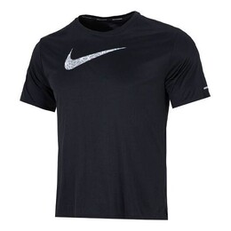 Nike: Однотонная футболка  Dri FIT