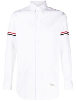 Thom Browne: Белая рубашка  RWB