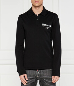 Alexander McQueen: Чёрное поло 