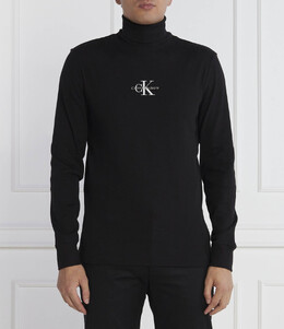 Calvin Klein Jeans: Чёрный свитер 