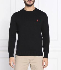 Polo Ralph Lauren: Чёрный свитер 