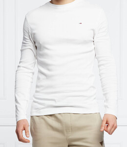 Tommy Jeans: Белый свитшот 