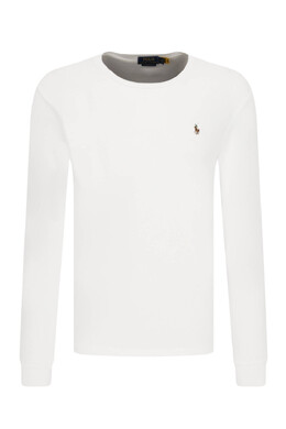 Polo Ralph Lauren: Белый свитшот 