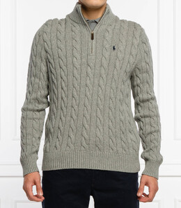 Polo Ralph Lauren: Серый свитер 