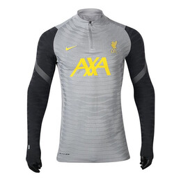 Nike: Футболка  Training на молнии