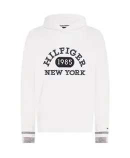 Tommy Hilfiger: Белая толстовка 