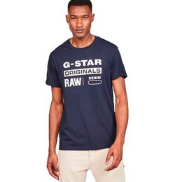 G-Star: Синяя футболка 