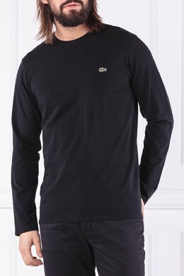 Lacoste: Чёрный свитшот 