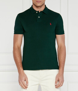 Polo Ralph Lauren: Зелёное поло 