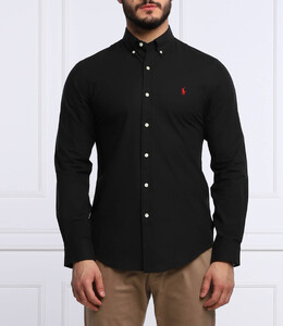 Polo Ralph Lauren: Чёрная рубашка 