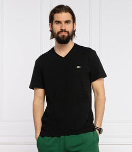 Lacoste: Чёрная футболка 