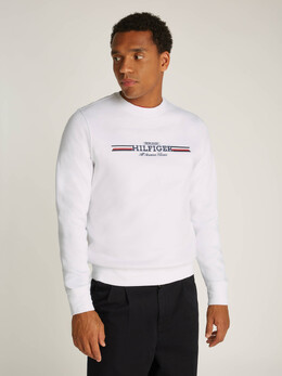 Tommy Hilfiger: Белая толстовка 