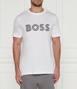 BOSS Green: Белая футболка 