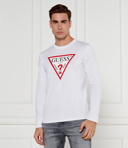 GUESS: Белый свитшот 