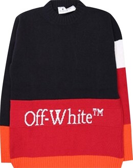 Off-White: Голубая толстовка 
