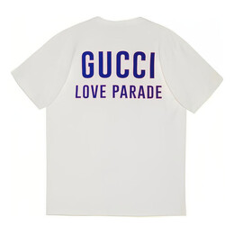 Gucci: Белая футболка 
