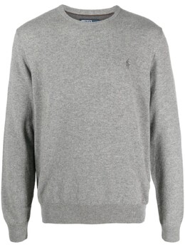 Polo Ralph Lauren: Серый свитер 
