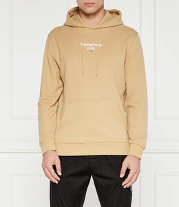 Tommy Jeans: Коричневая толстовка 
