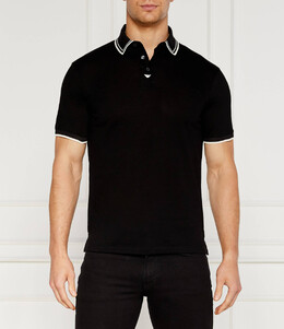 Emporio Armani: Чёрное поло 