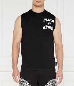 Plein Sport: Чёрная футболка 