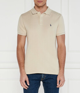 Polo Ralph Lauren: Бежевое поло 