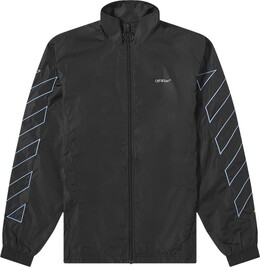 Off-White: Чёрная куртка  Diag