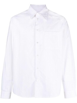 MM6 Maison Margiela: Рубашка в полоску 