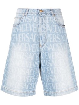 Versace: Джинсовые шорты 