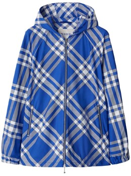 Burberry: Куртка в клетку 