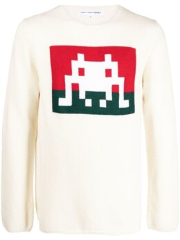 Comme des Garçons: Рубашка с принтом 