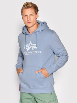 Alpha Industries: Синяя толстовка 
