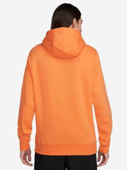 Nike: Оранжевая толстовка  Club