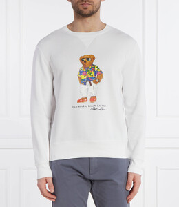 Polo Ralph Lauren: Белая толстовка 