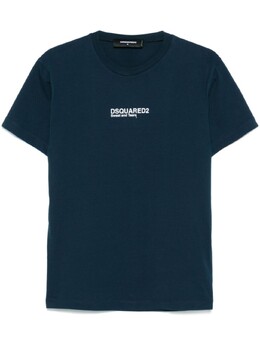 Dsquared2: Синяя футболка 