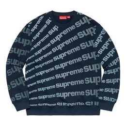 Supreme: Синяя толстовка 