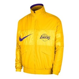 Nike: Жёлтая куртка 