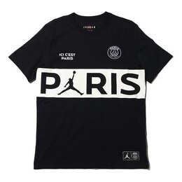 Nike: Футболка  Paris Saint Germain с коротким рукавом