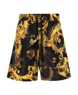 Versace Jeans Couture: Многоцветные шорты 
