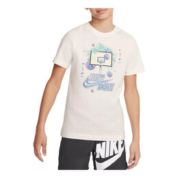 Nike: Бежевая футболка 