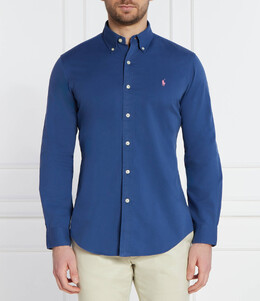 Polo Ralph Lauren: Синяя рубашка 