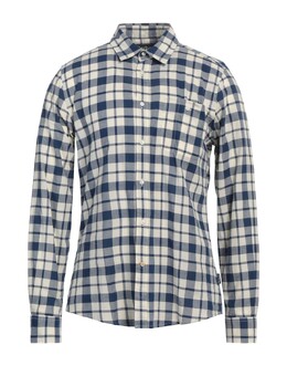 Barbour: Синяя рубашка 