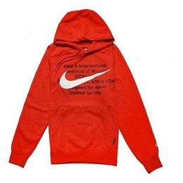 Nike: Оранжевая толстовка  Sportswear