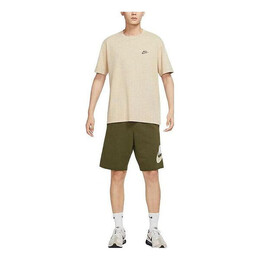 Nike: Бежевая футболка  Sportswear Club