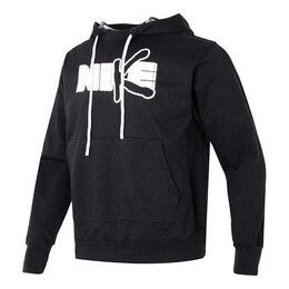 Nike: Чёрная толстовка  Dri FIT