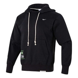Nike: Чёрная толстовка  Dri FIT