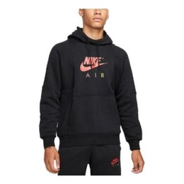 Nike: Чёрная толстовка  NSW