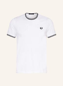 Fred Perry: Белая футболка 