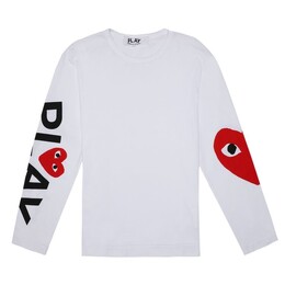 Comme Des Garçons Play: Рубашка с длинным рукавом 