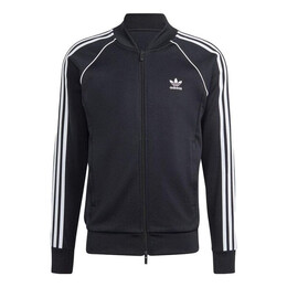 Adidas: Чёрная куртка  Adicolor Classics